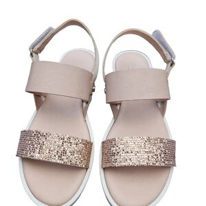Kids Glitter Strap Sandals
